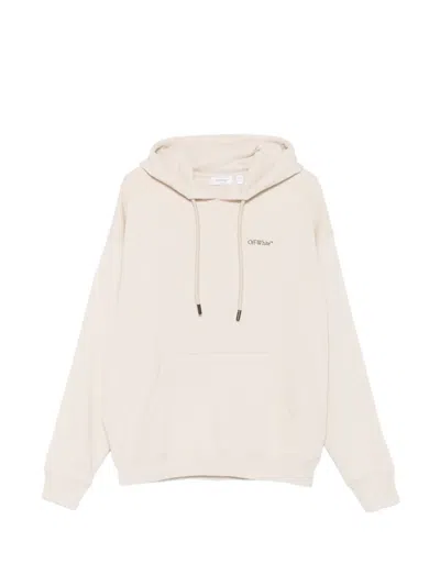 Off-white Graphic Hoodie In Neutral