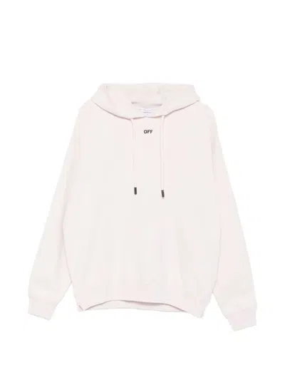 Off-white Graphic Hoodie In Pink