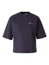 Off-white Graphic Logo T-shirt In Blue