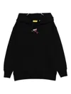 Off-white Graphic-print Hoodie In Black