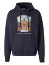Off-white Graphic-print Hoodie In Black