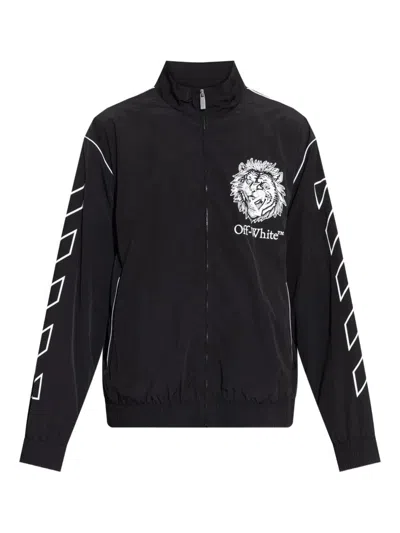 OFF-WHITE OFF-WHITE GRAPHIC PRINT JACKET