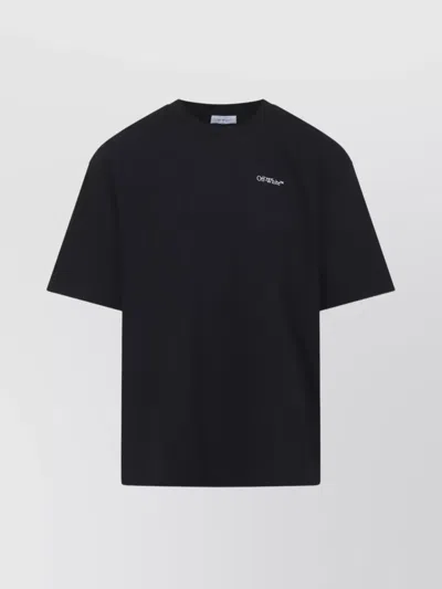 OFF-WHITE GRAPHIC PRINT SHORT SLEEVE CREW NECK T-SHIRT