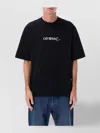 Off-white Graphic Print Short Sleeve Skate T-shirt In Black
