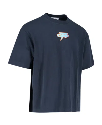 OFF-WHITE GRAPHIC-PRINT T-SHIRT