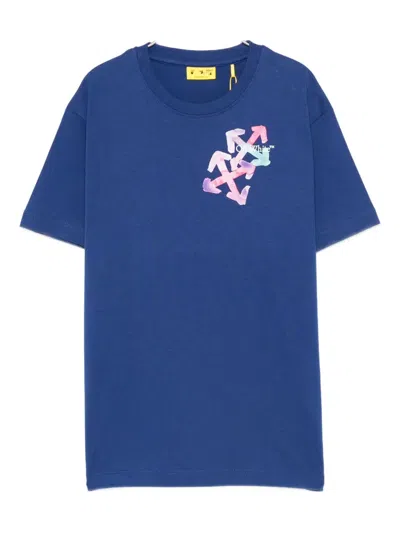 OFF-WHITE GRAPHIC-PRINT T-SHIRT