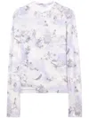 Off-white Graphic-print T-shirt In Purple