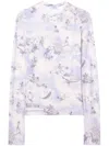 Off-white Graphic-print T-shirt In Violett