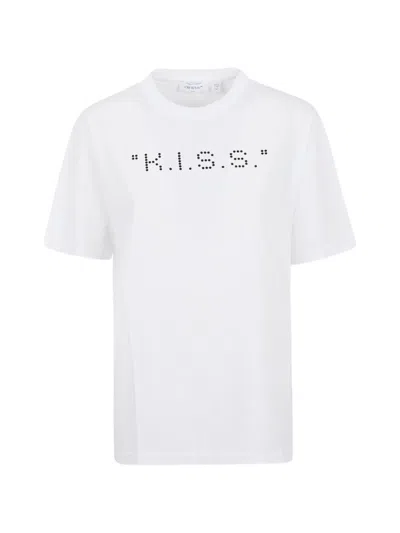 Off-white Graphic-print T-shirt In White