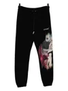 Off-white Graphic Printed Track Pants In Black