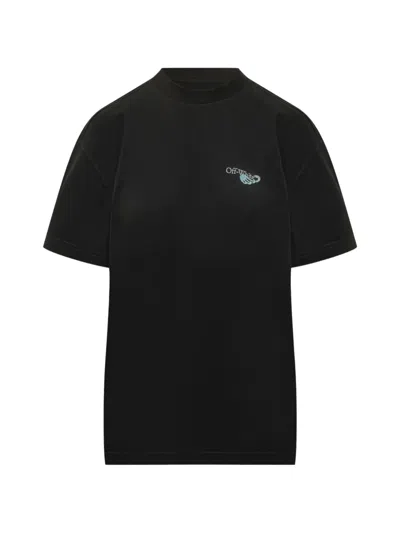 Off-white Graphic T-shirt In Black
