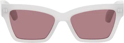 Off-white Gray Cincinnati Sunglasses In Grey Brown