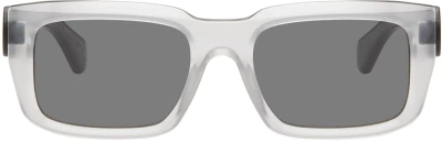 Off-white Gray Hays Sunglasses In Grey Dark Grey