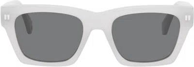 Off-white Gray Valdez Sunglasses In Grey Dark Grey