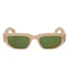 Off-white Greeley Rectangle-frame Sunglasses