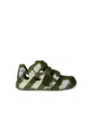 Off-white Green Out Of Office Sandals In Green