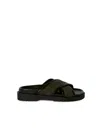 Off-white Chicago Criss Sandal In Green