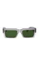 Off-white Grey Acetate  Sunglasses