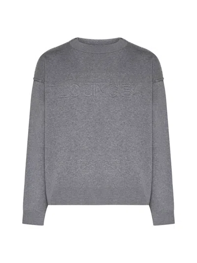 Off-white Lounge 针织卫衣 In Medium Grey