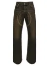 Off-white Off White 'relax Round' Jeans In Grey