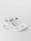Off-white Light Grey And Silver Sneakers With Mesh In Gray