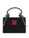 Off-white Gummy Jitney 2.8 Tote Bag In Black