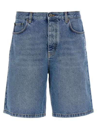 Off-white Half Arrow Bermuda Shorts In Blue