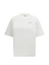 Off-white White Logo T-shirt In White