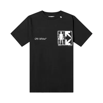 Pre-owned Off-white Half Arrow Man Tee 'black'