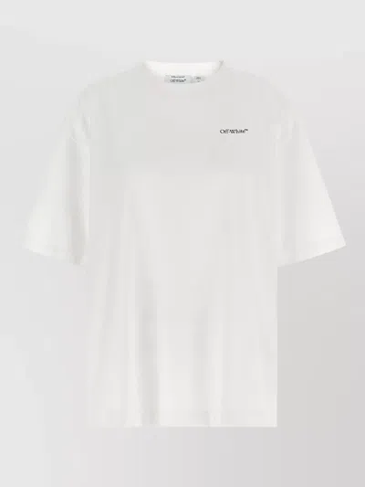 OFF-WHITE COTTON T-SHIRT