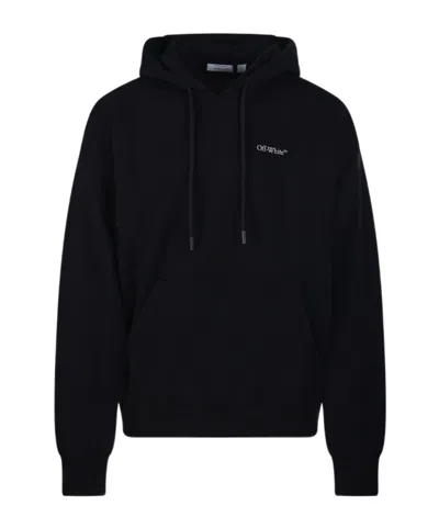 Off-white Half Arrow Skate Hoodie Swetashirt In Black