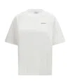 Off-white White Logo T-shirt In White