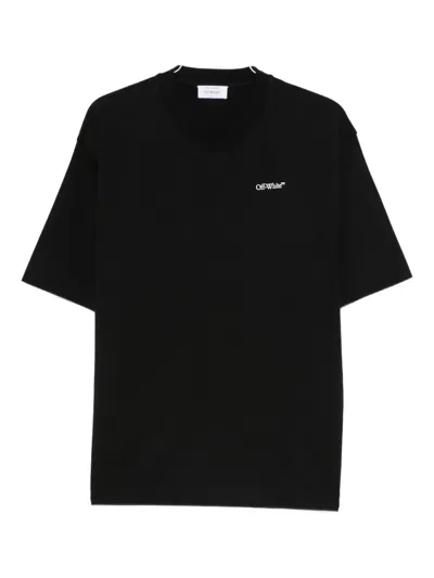 Off-white Half Arrow Skate Logo T-shirt In Animal Print