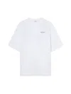 Off-white Graphic Print Relaxed Fit Short Sleeve T-shirt In White