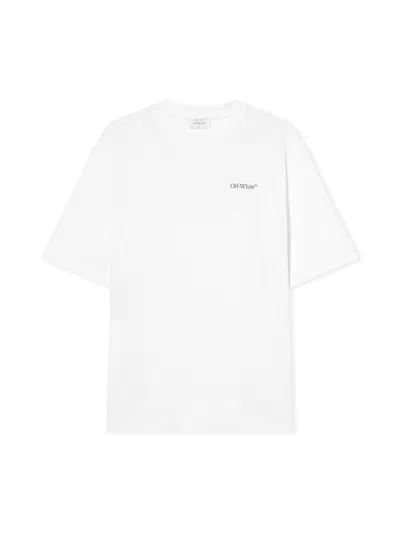 Off-white Half Arrow Skate Logo Tee In Multi
