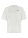 Off-white Graphic Print Crew Neck T-shirt In White
