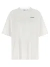 Off-white White Logo T-shirt In White