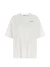 Off-white White Logo T-shirt In White
