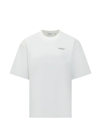 Off-white Half Arrows Short-sleeve T-shirt In White