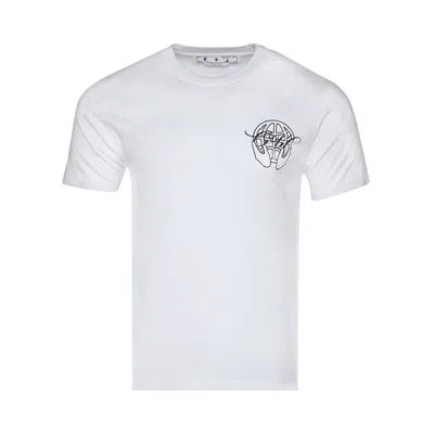 Pre-owned Off-white Hand Arrow Slim T-shirt 'white/black'