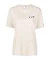Off-white Hands Off Logo-print T-shirt In White