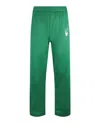 Off-white Hands Off Slim Trackpants In Green