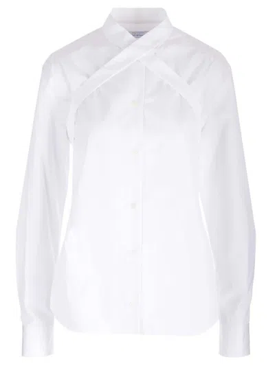 OFF-WHITE HARNESS COLLAR SHIRT