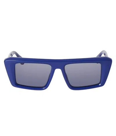 Off-white Full Frame Sunglasses In Blue