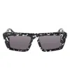 Off-white Prinred Hartford Wayfarer Sunglasses