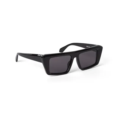 Off-white Hartford Dark Grey Browline Unisex Sunglasses Oeri13k 1007 52 In Black