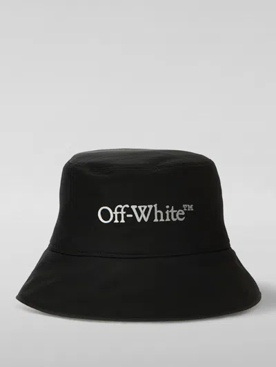 Off-white Off White Women Black Polyester Bucket Hat