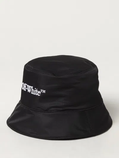 Off-white Off White Women Black Polyester Bucket Hat