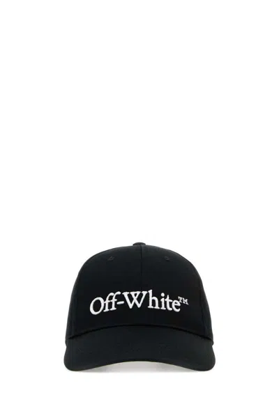 Off-white Off White Men Black Cotton Baseball Cap