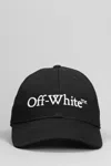 Off-white Woman  Black Cotton Hat In Black